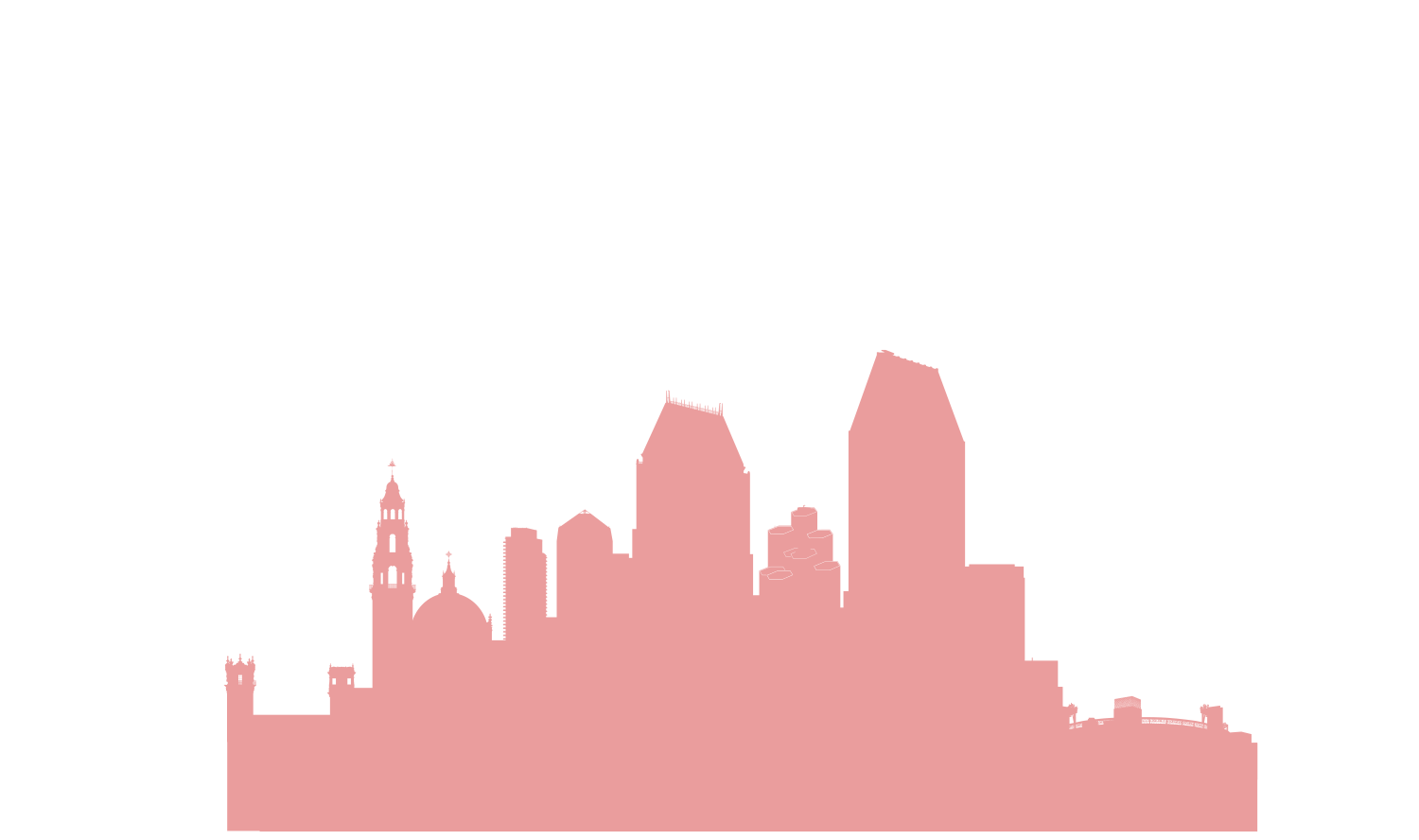 San Diego city illustration
